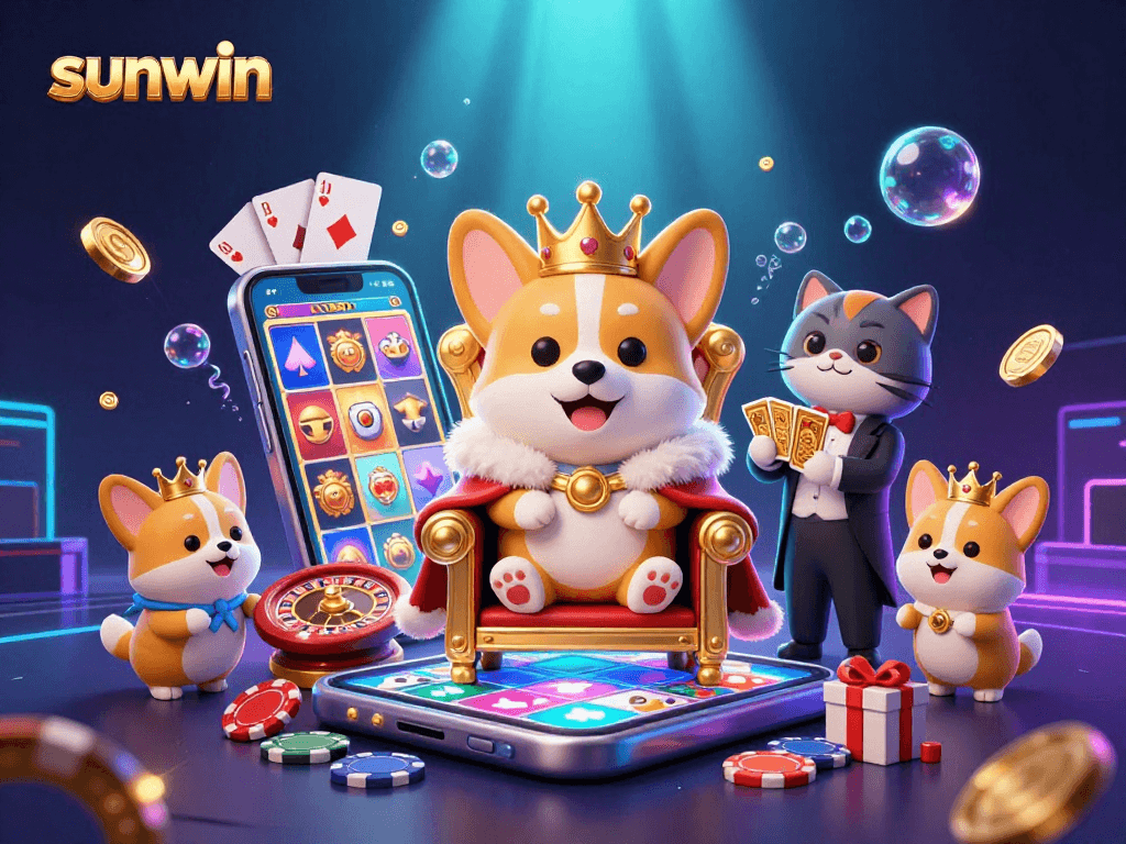 Bring excitement to your game nights with sunwin's colorful slot adventures featuring royal corgi characters.