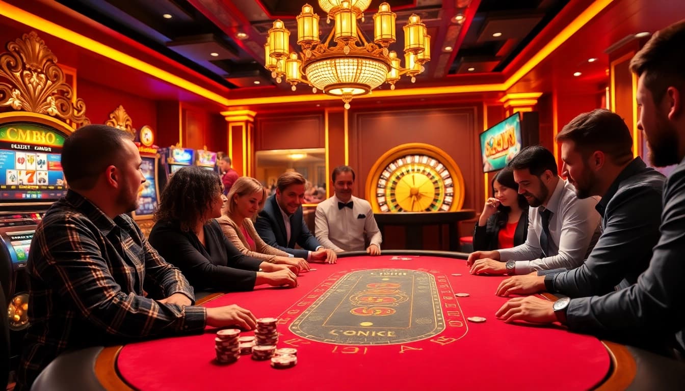 Experience thrilling poker action at cm88 with vibrant casino tables and gambling excitement.