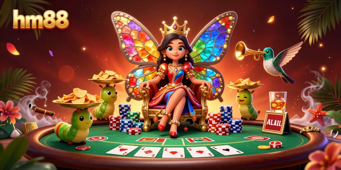 Players engage in exciting poker gameplay at hm88 with vibrant visuals and dynamic elements.