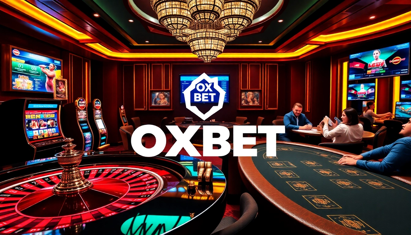 Experience the thrill of gambling at Nhà cái OXBET with vibrant casino tables and exciting games.