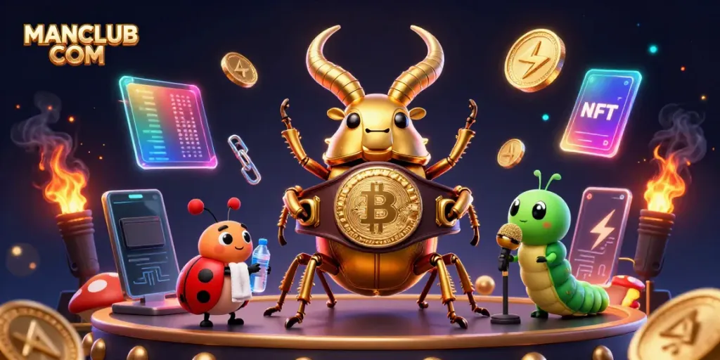 Engage in thrilling bets at MANCLUB COM with vibrant casino elements in a dynamic 3D scene.