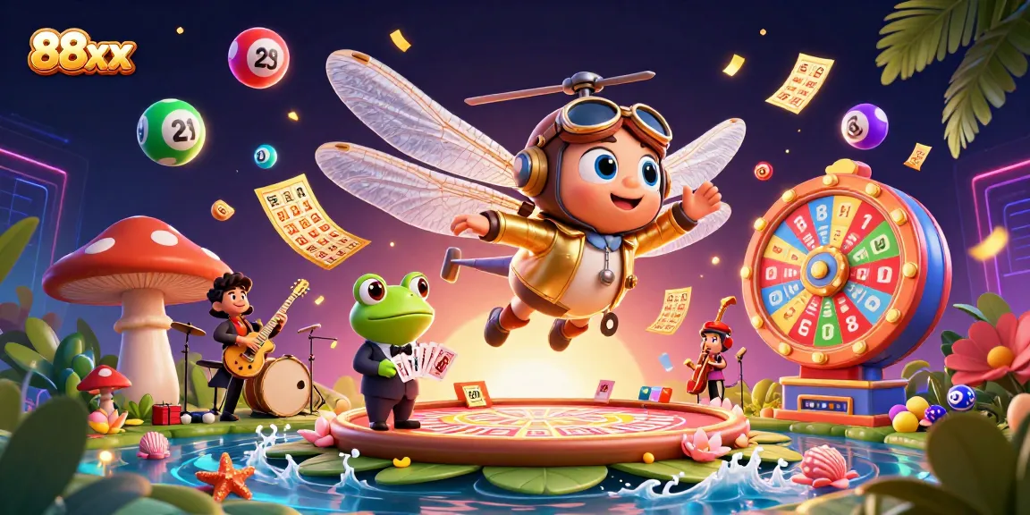 88xx explores exciting carnival-themed gaming with colorful elements, creating an immersive experience.