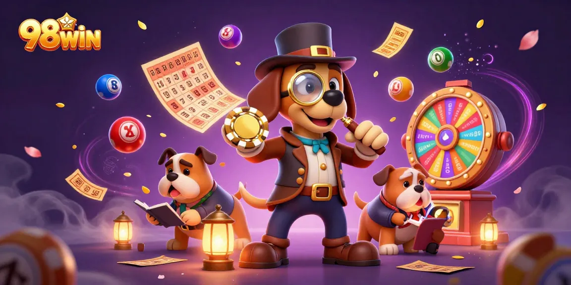 Experience thrilling gameplay with 98WIN as a detective uncovers hidden treasures.