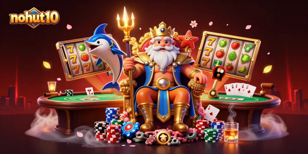 Experience the thrill of jackpots at nohut10 while playing vibrant slots and poker.